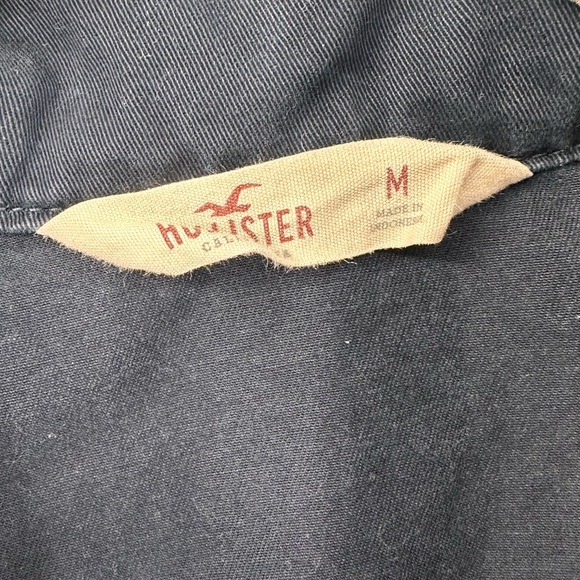 Vintage Y2K Hollister Utility Jacket Blue Bella Swan Twilight Vibes Medium - Picture 3 of 6